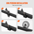 VEVOR Spare Tire Carrier 160kg Capacity 4 5 6 8 Lug Trailer Mount