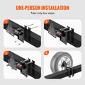 Spare Tire Carrier Trailer Mount 160kg 4 5 6 8 Lug Bolt Pattern