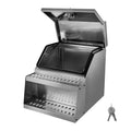 Semi-Truck Toolbox 610x695x645mm Aluminum Waterproof Step Box