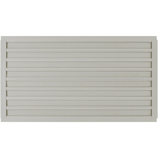 Slatwall Panels 121.9x30.48cm Grey Garage Organiser Set of 2
