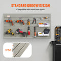 Slatwall Panels 121.9x30.48cm Grey Garage Organiser Set of 2