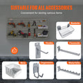 Slatwall Panels 121.9x30.48cm Grey Garage Organiser Set of 2