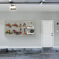 Slatwall Panels 121.9x30.48cm Grey Garage Organiser Set of 2