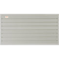 Slatwall Panels 121.9x30.48cm Grey Garage Organiser Set of 2