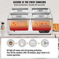 Commercial Electric Bain Marie Food Warmer 4x12Qt Buffet