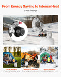 Propane Tank Top Heater 15000 BTU Portable Infrared Gas Outdoor