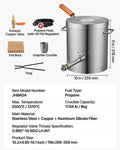 Propane Melting Furnace Kit 8KG Gold Silver Copper Aluminium