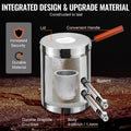 12KG Propane Smelting Furnace Double Burners 2700℉ Melting