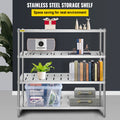 Garage Shelf 4-Tier 150x45x155cm Stainless Steel Heavy Duty