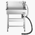 Stainless Steel Dog Washing Station 86.4cm Pet Grooming Tub Bath Sink