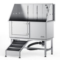 Artiss Dog Bathing Station 1.57M Stainless Steel Grooming Tub Ramp