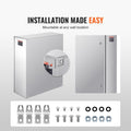 Cefito 60x50x20cm 304 Stainless Steel Electrical Box IP66 Waterproof