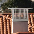 Chimney Cap 304.8x304.8mm 304 Stainless Steel Fireplace Cover