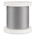 Wire Rope Kit, 1.59 mm 100.6 m 304 Stainless Steel Cable with 80 Sleeves and 20 Thimbles, 2KN Breaking Strength, 7 x 7 Strands Marine Aircraft Grade for Handrail Stair Decking Fence Outdoors