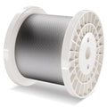 T316 Stainless Steel Wire Rope 3.18mm 7x7 182.3m Cable Railing