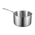 Stainless Steel Saucepan 4QT Nonstick Glass Lid Induction Oven