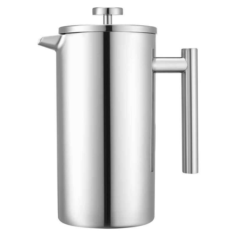 French Press 1.5L Stainless Steel Double Wall Coffee Maker Tea