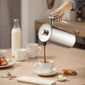 French Press 1.5L Stainless Steel Double Wall Coffee Maker Tea