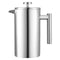 French Press 1L Stainless Steel Coffee Maker Double Wall Insulated