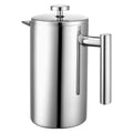 French Press 1L Stainless Steel Coffee Maker Double Wall Insulated