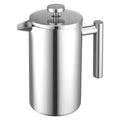 French Press 1L Stainless Steel Coffee Maker Double Wall Insulated