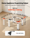Laundry Pedestal 305mm Height 544kg Capacity Universal Washer Dryer Stand