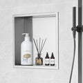 Cefito 33cm Stainless Steel Shower Niche Double Shelf Recessed Waterproof