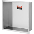 Cefito 33cm Stainless Steel Shower Niche Double Shelf Recessed Waterproof