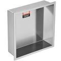 Cefito 33cm Stainless Steel Shower Niche Double Shelf Recessed Waterproof
