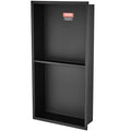 Cefito 33x63.5cm Shower Niche 304 Stainless Steel Recessed Double