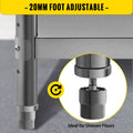 Stainless Steel Prep Table 1520x450x855mm 2 Shelf Commercial
