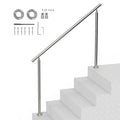 Stainless Steel Handrail 150cm Outdoor Steps Stair Rail Kit
