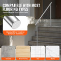 Stainless Steel Handrail 150cm Outdoor Steps Stair Rail Kit