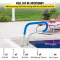 VEVOR Pool Railing 30x22 304 Stainless Steel 250LBS Handrail Silver