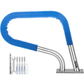 Pool Rail 32x23cm 304 Stainless Steel 250kg Load Handrail Silver