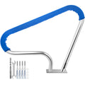 Pool Handrail 39x32cm Stainless Steel 250KG Load Rustproof Silver