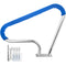 Pool Handrail 39x32cm Stainless Steel 250KG Load Rustproof Silver