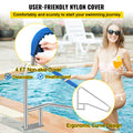 Pool Railing 54x36cm 304 Stainless Steel 250kg Handrail Silver