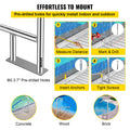 Pool Rail 55x32cm 304 Stainless Steel 250kg Handrail Blue Grip