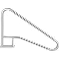 Pool Rail 55x32cm 304 Stainless Steel 250kg Handrail Blue Grip
