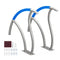 Stainless Steel Pool Handrail 2 PCS 30x30in Base Plate Spa