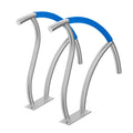 Stainless Steel Pool Handrail 2 PCS 30x30in Base Plate Spa