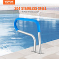 Pool Handrail 32x23 Stainless Steel Railing Grab Bar Rust-Proof
