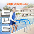 Pool Handrail 32x23 Stainless Steel Railing Grab Bar Rust-Proof