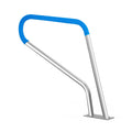 Pool Handrail 39 x 32 inch Stainless Steel with Base Plate for Spas