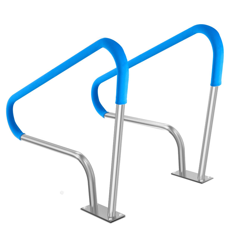 Stainless Steel Pool Handrail 2PC 48x36in Base Plate Spas