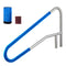 Artiss Pool Handrail 137.1x81.3cm 100kg Stainless Steel Detachable