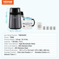 Water Distiller 4L 750W Stainless Steel Countertop Pure Water Maker