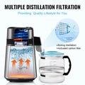 Water Distiller 4L 750W Stainless Steel Countertop Pure Water Maker
