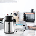 Water Distiller 4L 750W Stainless Steel Countertop Pure Water Maker